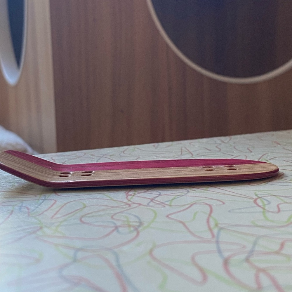 Old school cruiser fingerboard with grip tape - Picture 4 of 6